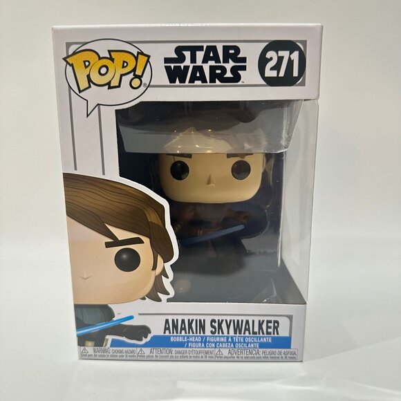 Funko POP! Star Wars The Clone Wars Anakin Skywalker Figure #271! - Picture 2 of 9